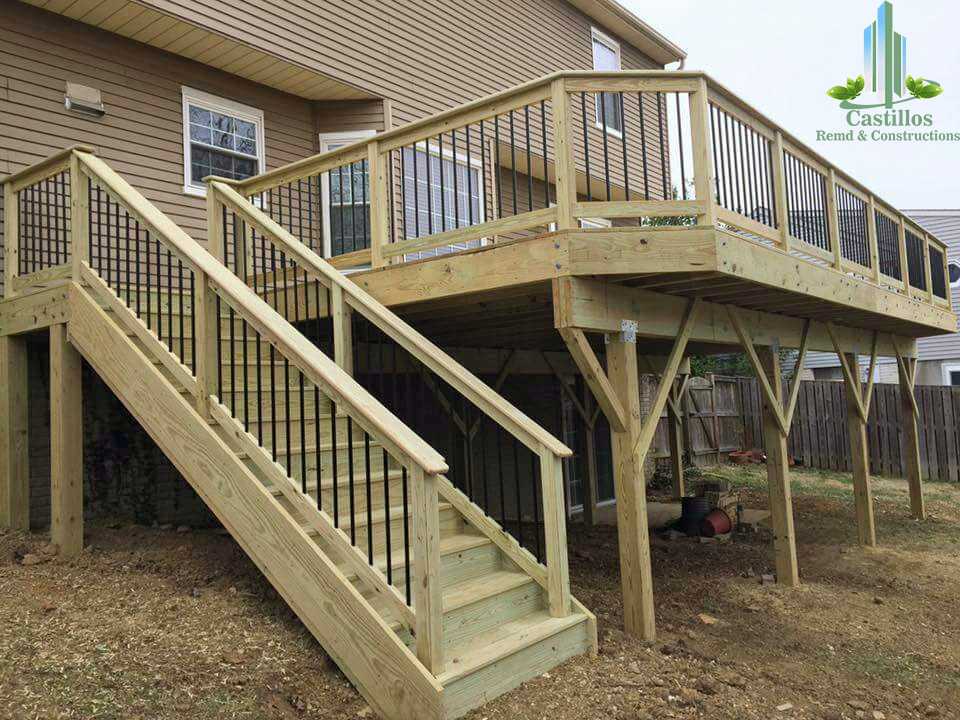 Construction of a New Deck and Porch Castillos Remd Constructions jpg 960x720