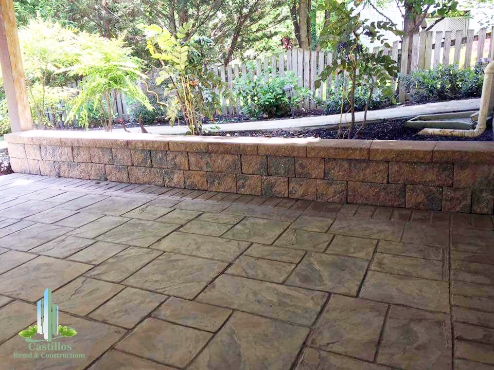 Decoration and beautification of patios in Virginia, Maryland & Washington D.C  Castillos Remd Constructions 2 jpg 960x720