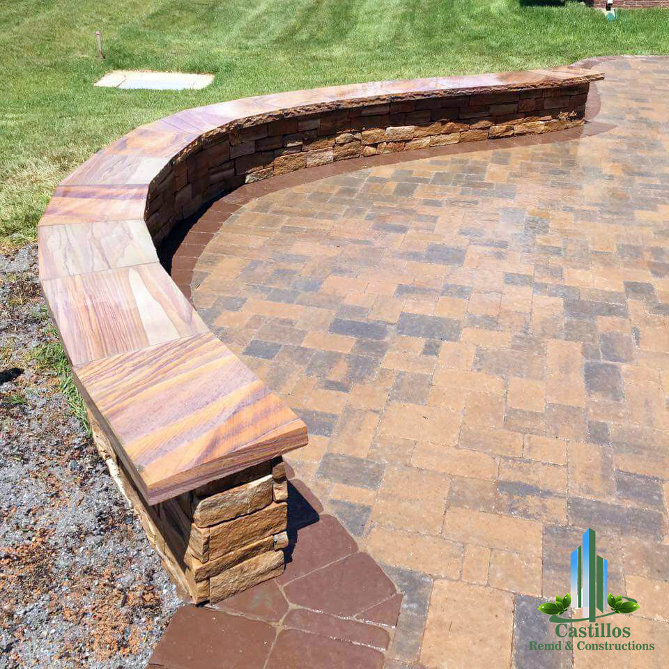 Decoration and beautification of patios in Virginia, Maryland & Washington D.C  Castillos Remd Constructions 6 jpg 1140x900