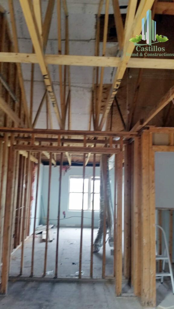 Inexpensive Construction framing in Houston Texas Castillos Remd Constructions jpg 747x1328